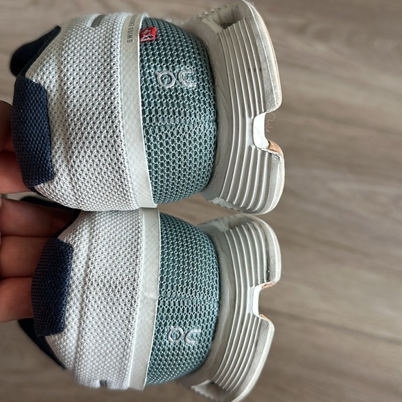 Womens On Running Cloud 5 Push White/Cobble Sz 9.5 - Picture 12 of 15